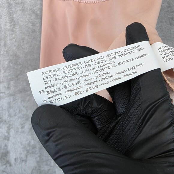 Zara Dress Womens Small Pink Sleeveless Lace Detail Fit And Flare Party NWT - Picture 8 of 10